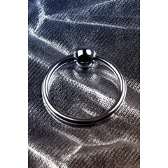 Кольцо на головку пениса TOYFA Metal, серебряное