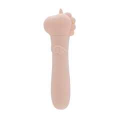 Вибропуля Unihorn USB - Heart Throb, светло-розовый
